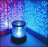 Star Master Colorful New Amazing LED Star Light, Romantic Gift Cosmos Star Sky Master Projector Starry Night Light, Projector Lamp for Kids Bedroom Decor (Black, Pack of 1) 